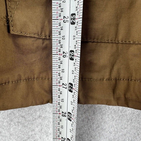 Meters/Bonwe Jacket Mens XXL‎ Full Zip Tan Brown Hooded Pockets Lined 185/104B - Picture 13 of 14
